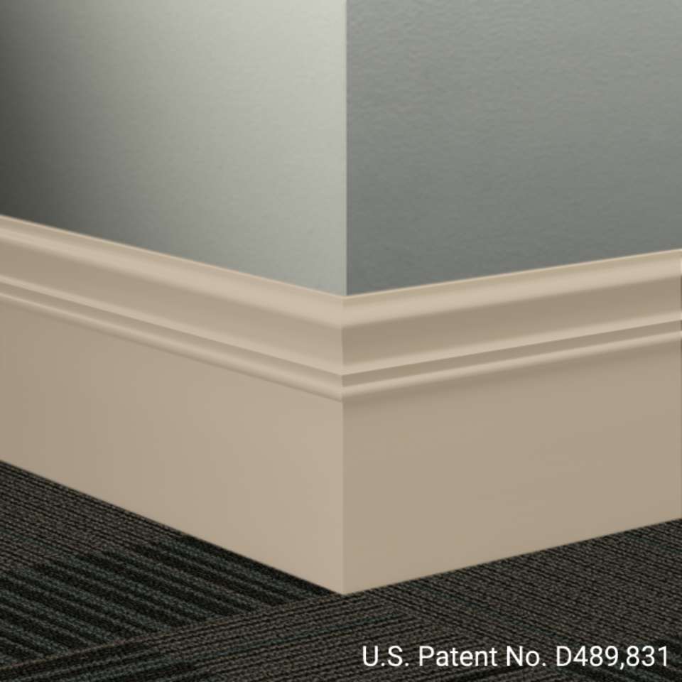 Tarkett - Système de finition murale Millwork - MW 09 M Monarch 6" #9 Clay - Wallbase 8' (paquet de 6)