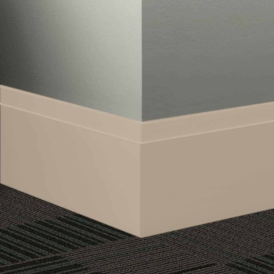Tarkett - Système de finition murale Millwork - MW 09 R Equinox 4 1⁄2” #9 Clay - Wallbase 8' (paquet de 5)
