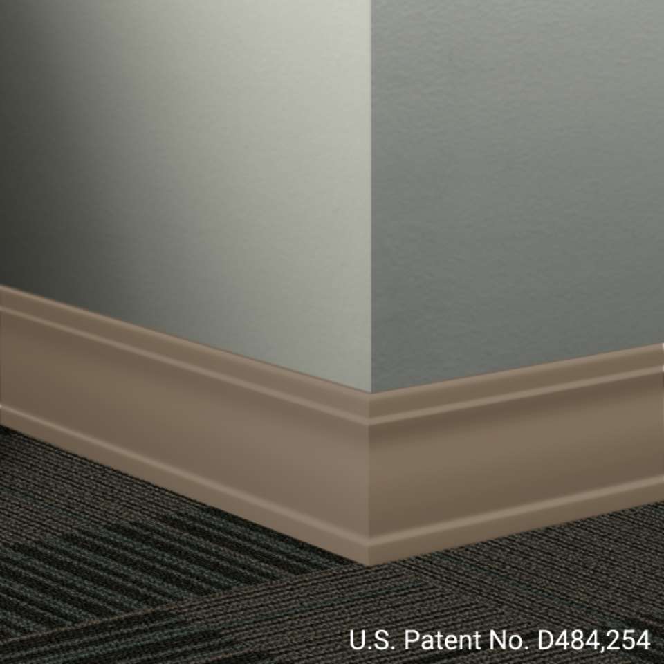 Tarkett - Système de finition murale Millwork - MW 101 D Outline 3 1⁄2” #101 Seaweed - Wallbase 8' (paquet de 10)