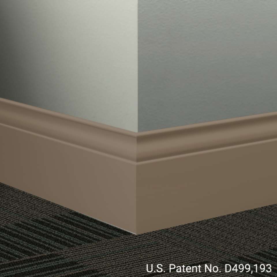 Tarkett - Système de finition murale Millwork - MW 101 G Inflection 5 1⁄4” #101 Seaweed - Wallbase 8' (paquet de 6)