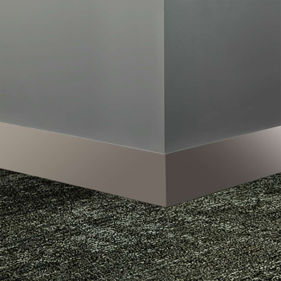 Tarkett - Système de finition murale Millwork - MW 121 S25 Monument 2 1⁄2” #121 Cement - Wallbase 8' (paquet de 8)