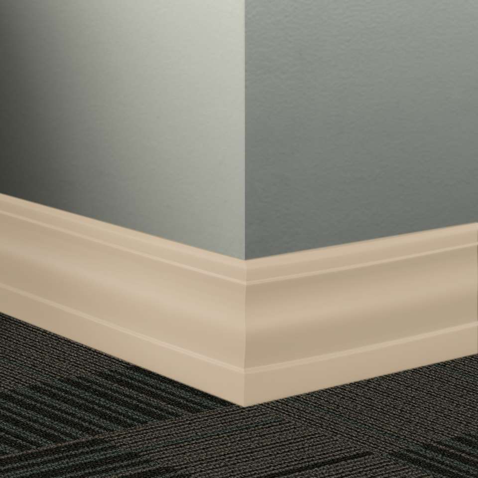 Tarkett - Système de finition murale Millwork - MW 129 T Delineate 4 1⁄4” #129 Silk - Wallbase 8' (paquet de 6)