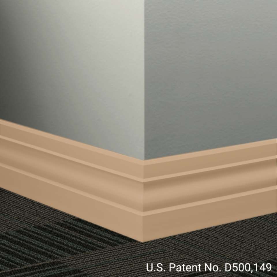 Tarkett - Système de finition murale Millwork - MW 130 K Ambassador 4" #130 Sisal - Wallbase 8' (paquet de 6)