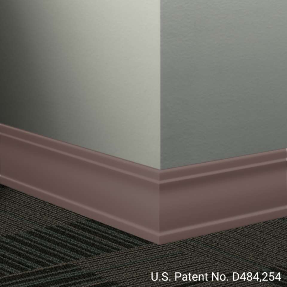 Tarkett - Système de finition murale Millwork - MW 132 D Outline 3 1⁄2” #132 Espresso - Wallbase 8' (paquet de 10)