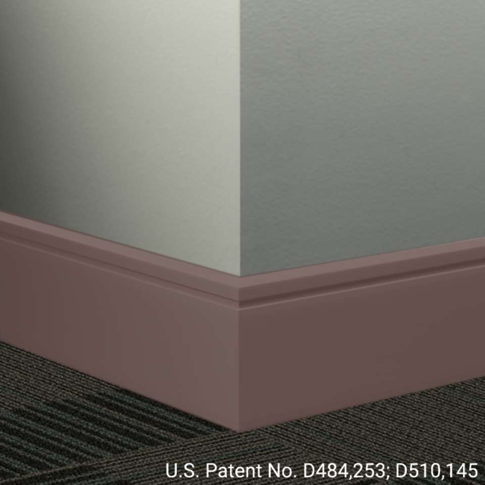 Tarkett - Système de finition murale Millwork - MW 132 F8 Reveal 8" #132 Espresso - Wallbase 8' (paquet de 4)