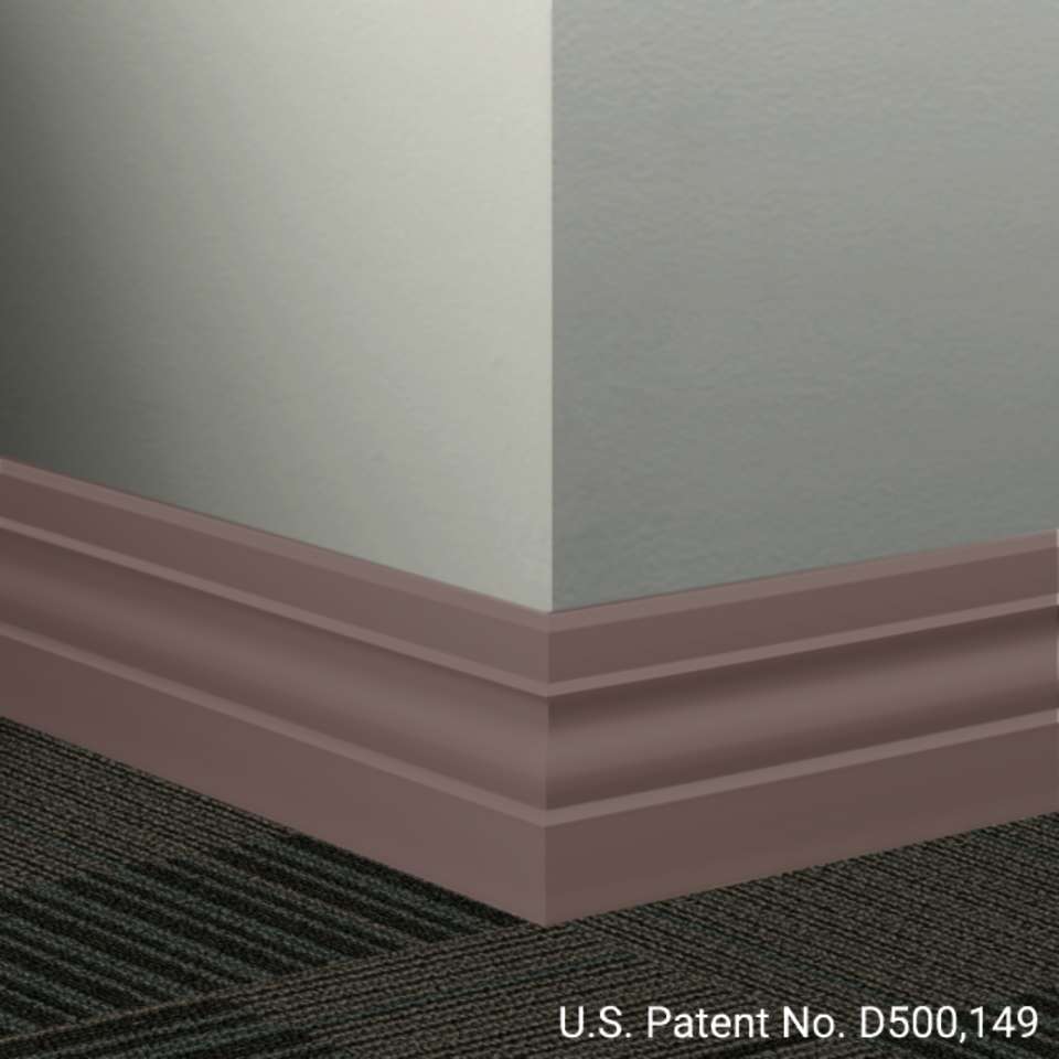 Tarkett - Système de finition murale Millwork - MW 132 K Ambassador 4" #132 Espresso - Wallbase 8' (paquet de 6)