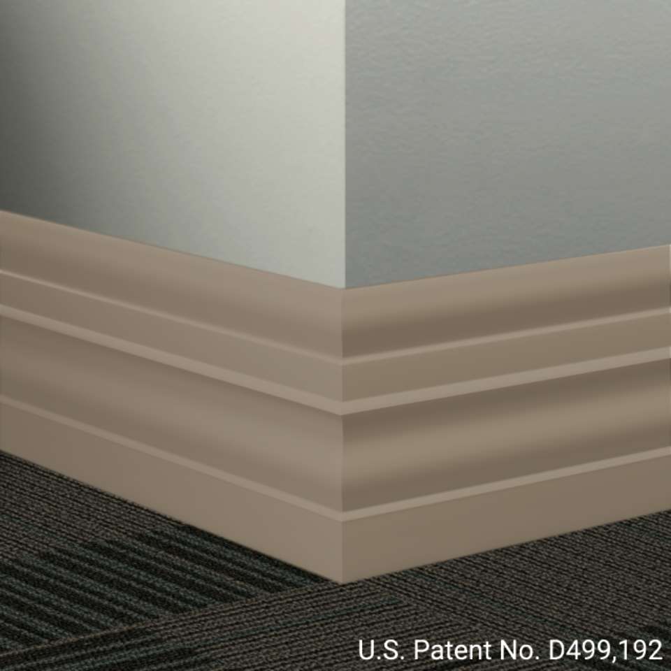 Tarkett - Système de finition murale Millwork - MW 150 E Attaché 6" #150 Wetlands - Wallbase 8' (paquet de 8)