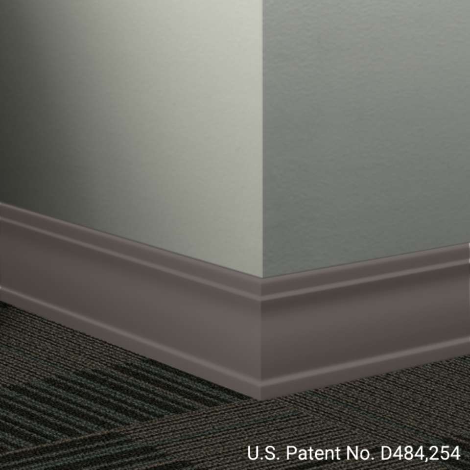 Tarkett - Système de finition murale Millwork - MW 167 D Outline 3 1⁄2” #167 Fudge - Wallbase 8' (paquet de 10)