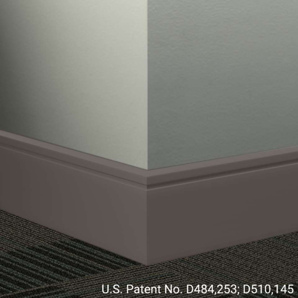 Tarkett - Système de finition murale Millwork - MW 167 F8 Reveal 8" #167 Fudge - Wallbase 8' (paquet de 4)