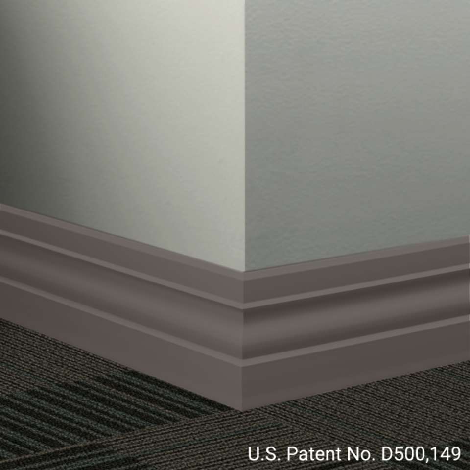 Tarkett - Système de finition murale Millwork - MW 167 K Ambassador 4" #167 Fudge - Wallbase 8' (paquet de 6)
