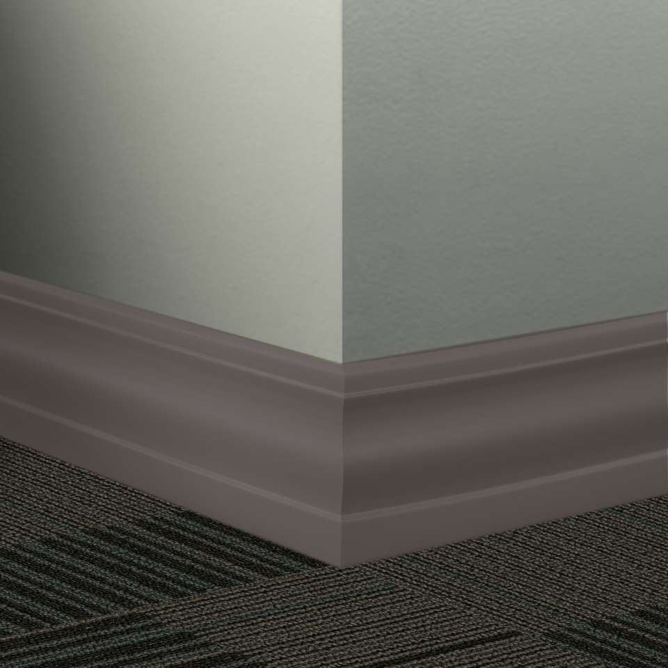 Tarkett - Système de finition murale Millwork - MW 167 T Delineate 4 1⁄4” #167 Fudge - Wallbase 8' (paquet de 6)