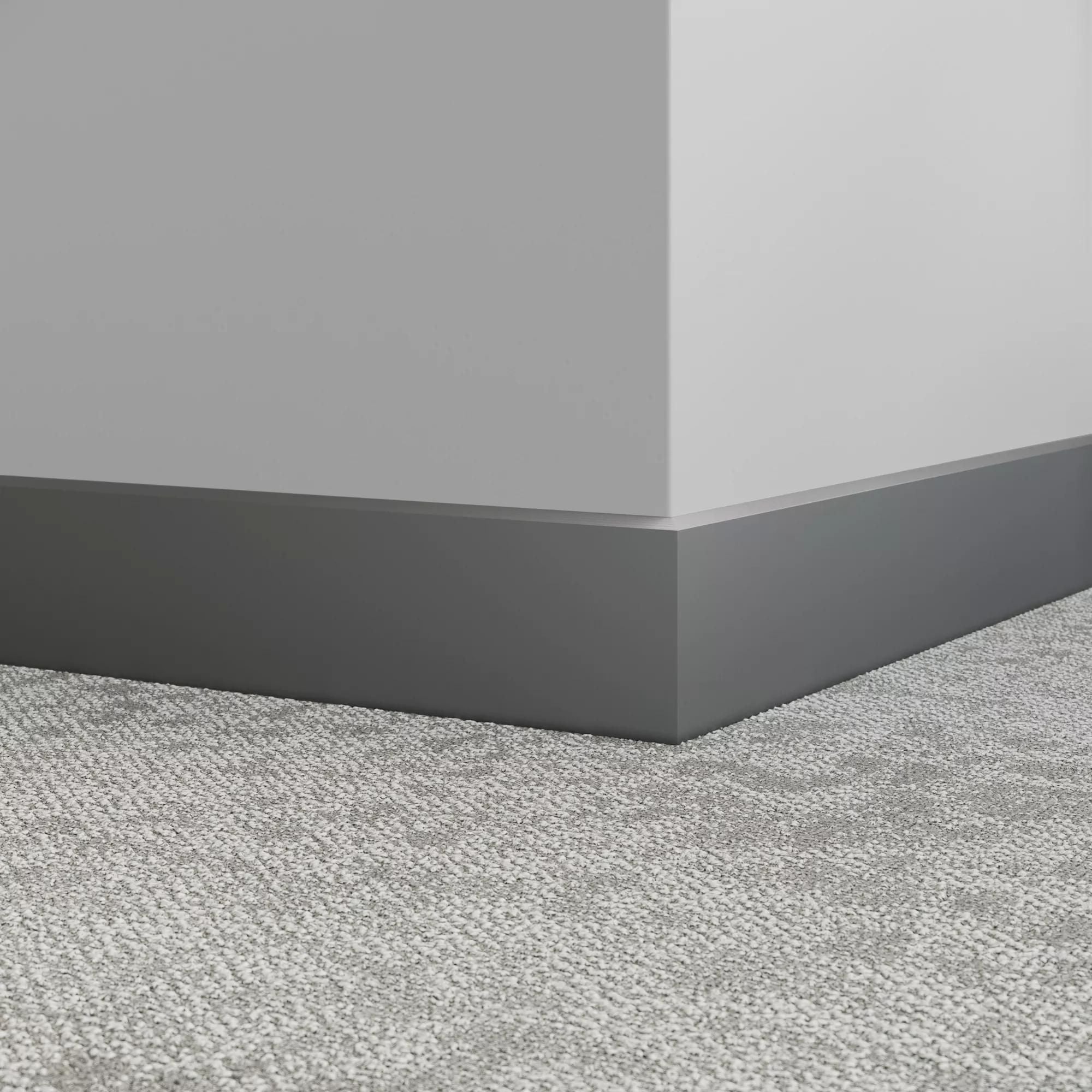 Tarkett - Système de finition murale Millwork - MW 168 FS Exhibit 4-1/4" 168 Thunder - Plinthe 8' (paquet de 8) ||MW168FS - Ceramed