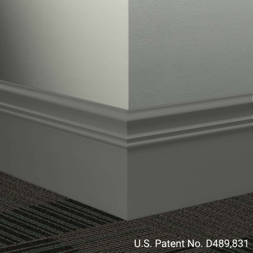 Tarkett - Système de finition murale Millwork - MW 168 M Monarch 6" #168 Thunder - Wallbase 8' (paquet de 6)