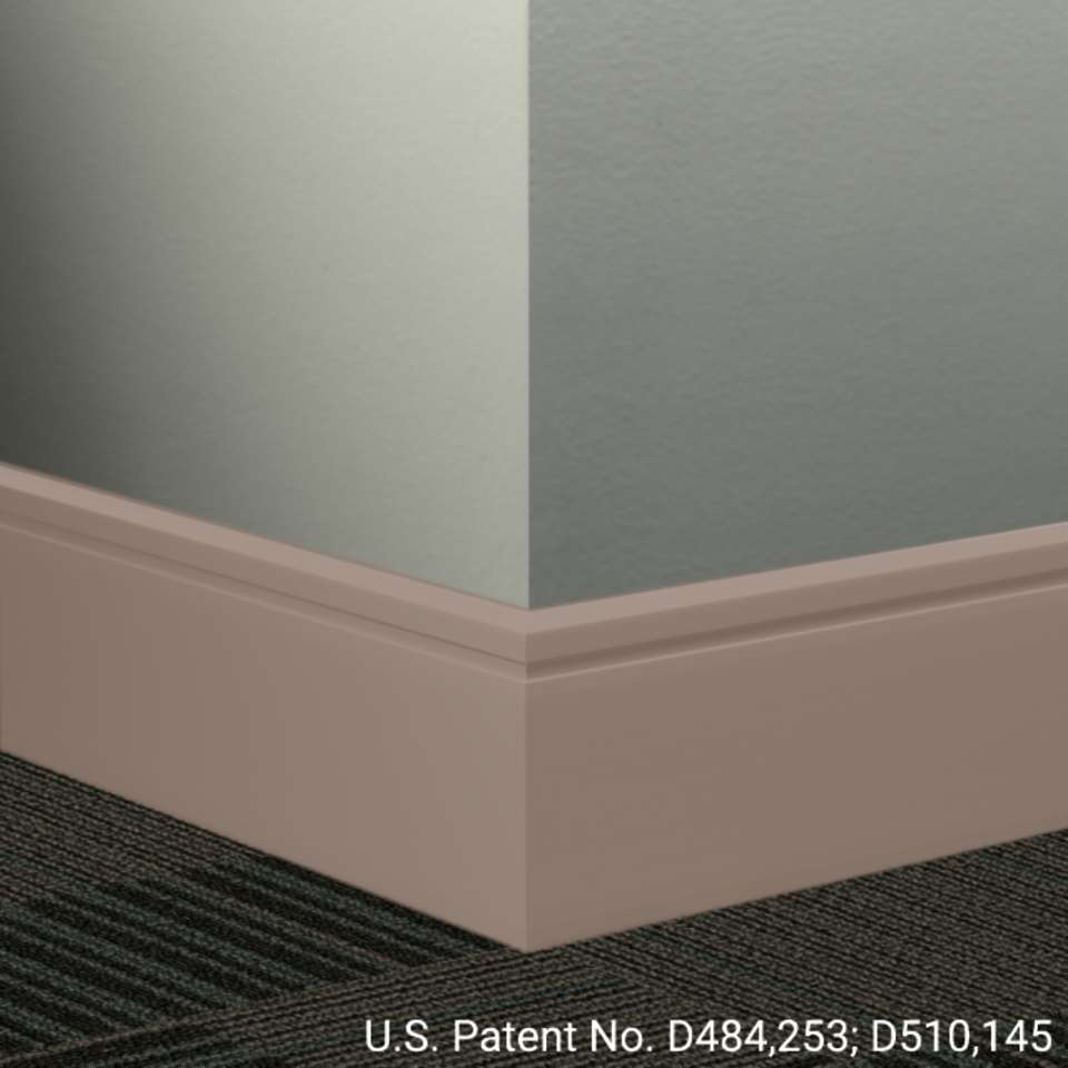 Tarkett - Système de finition murale Millwork - MW 176 F Reveal 4 1⁄4” #176 Brass - Wallbase 8' (paquet de 8)
