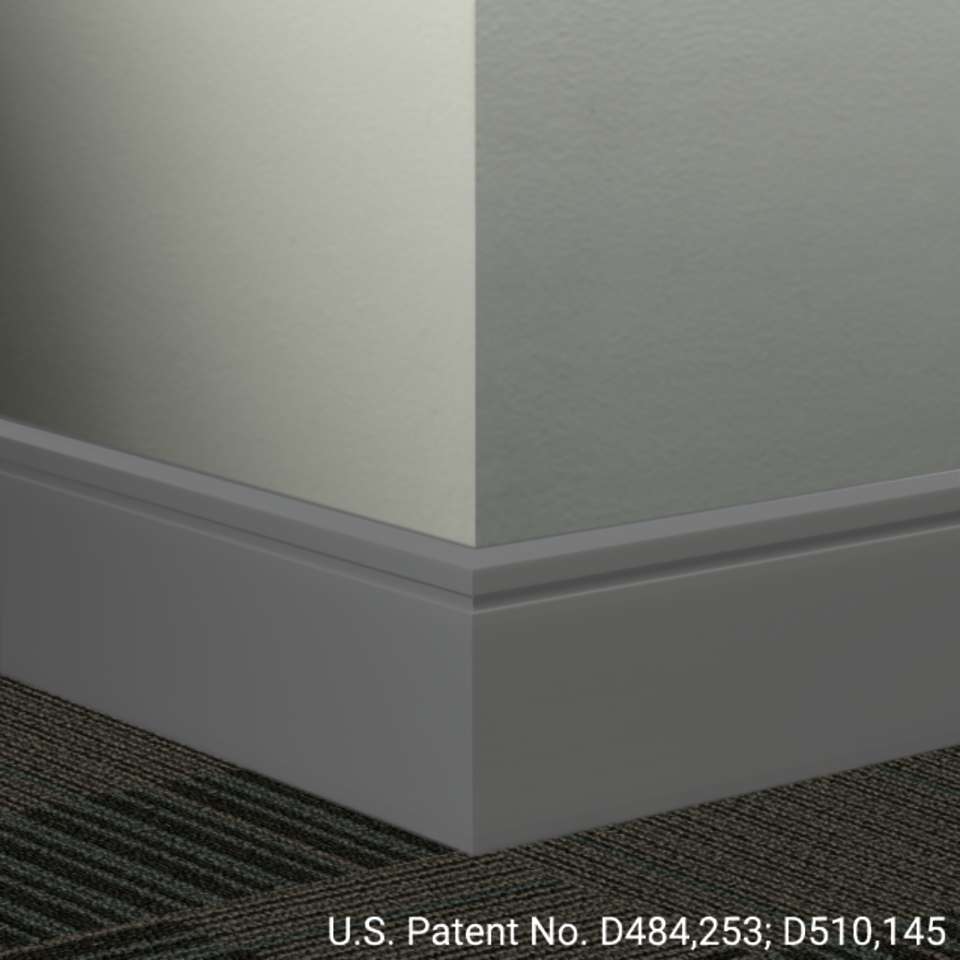 Tarkett - Système de finition murale Millwork - MW 178 F Reveal 4 1⁄4” #178 Ironstone - Wallbase 8' (paquet de 8)