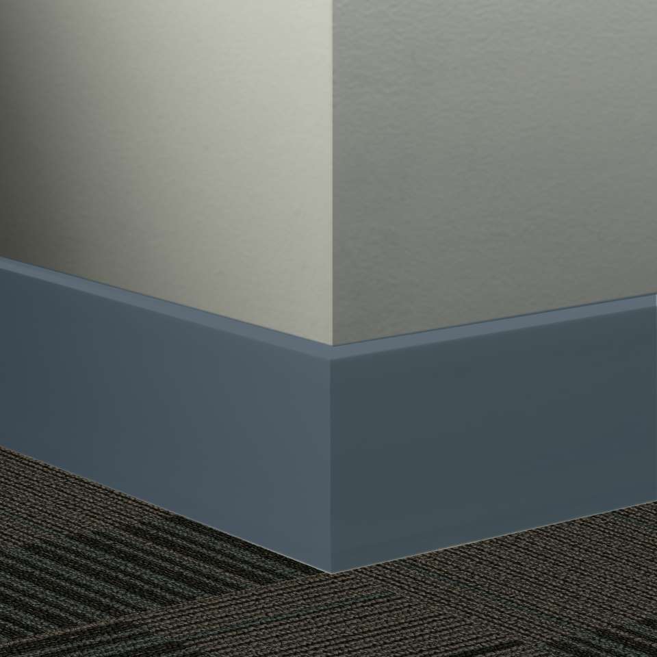 Tarkett - Système de finition murale Millwork - MW 18 H6 Mandalay 6" #18 Navy Blue - Wallbase 8' (paquet de 4)