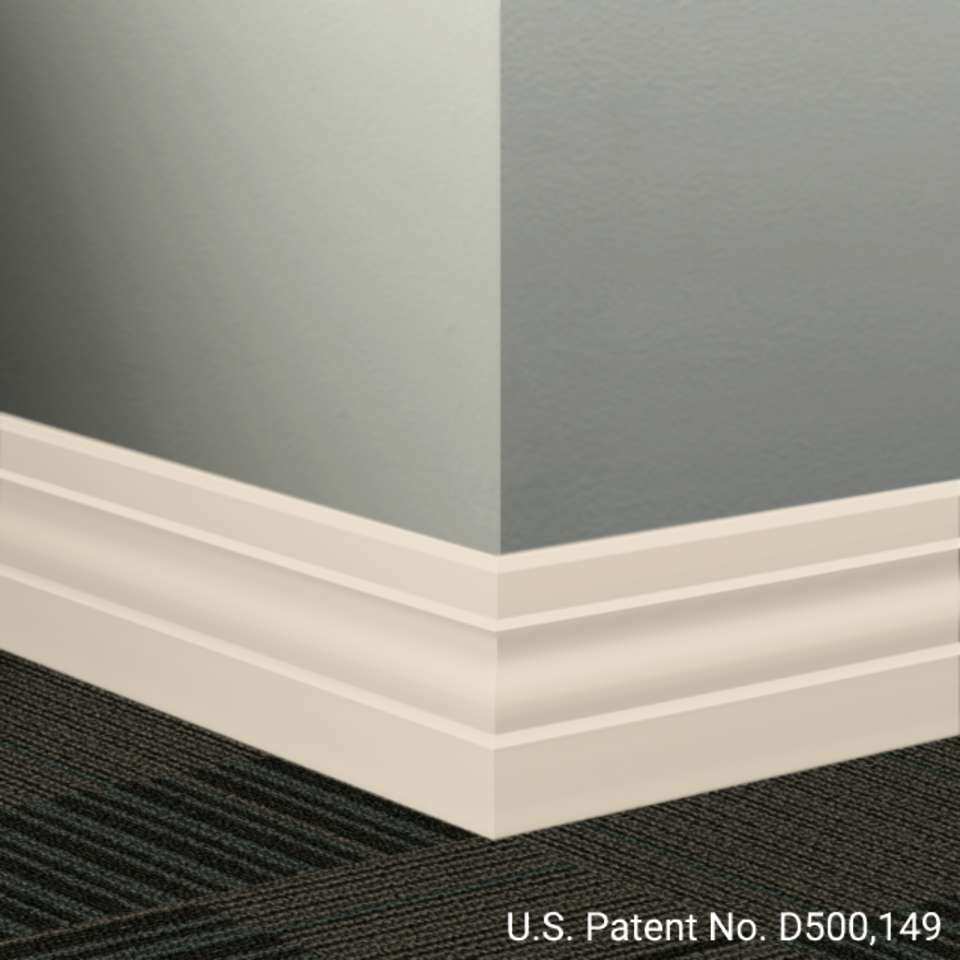 Tarkett - Système de finition murale Millwork - MW 194 K Ambassador 4" #194 Antique White - Wallbase 8' (paquet de 6)