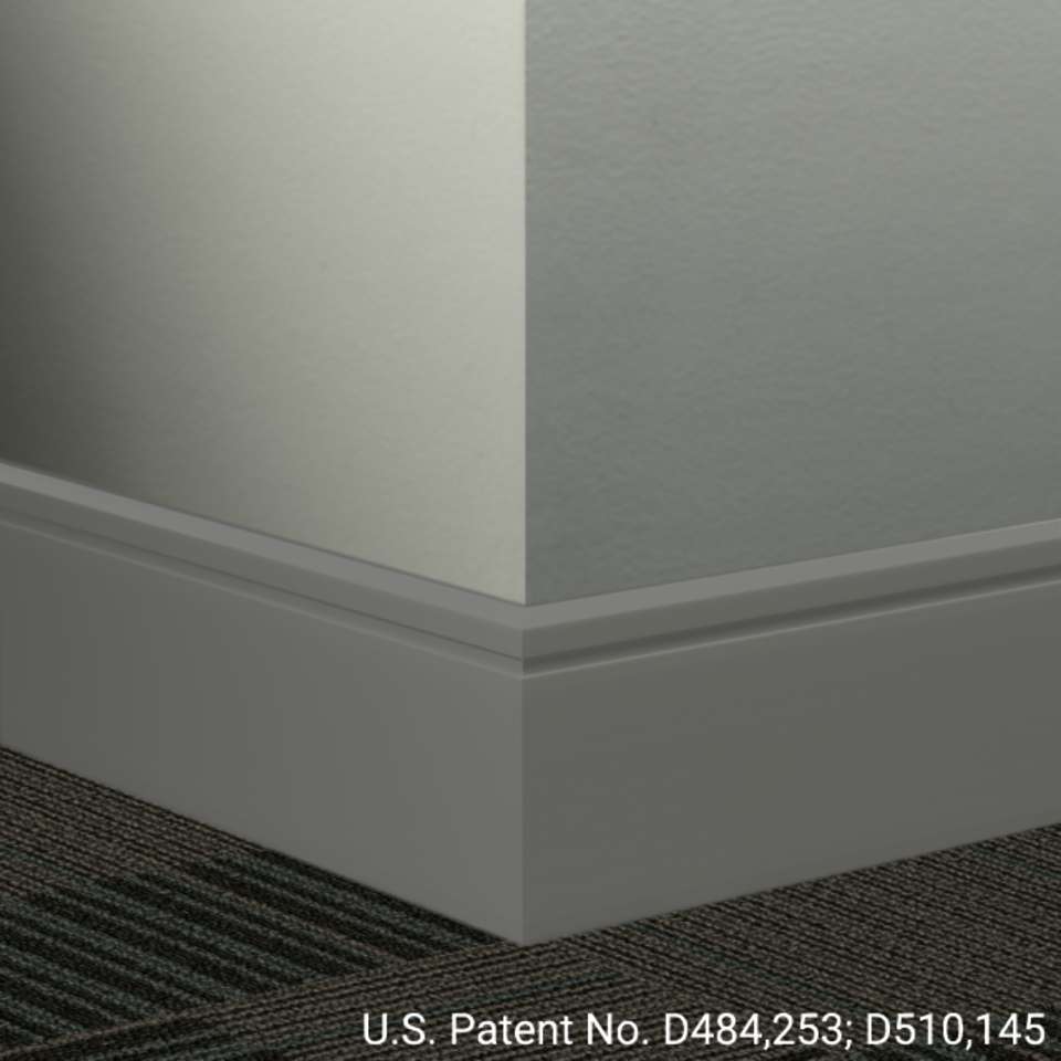 Tarkett - Système de finition murale Millwork - MW 20 F6 Reveal 6" #20 Charcoal - Wallbase 8' (paquet de 8)