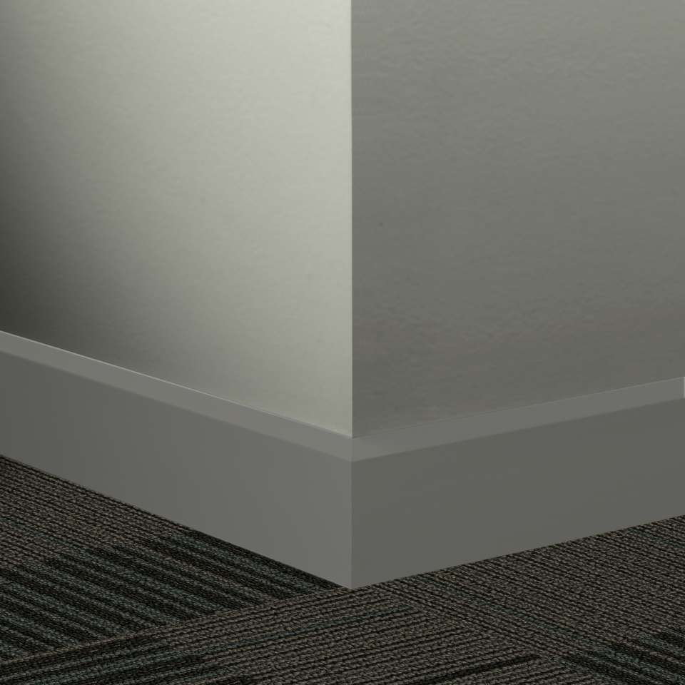Tarkett - Système de finition murale Millwork - MW 20 N Oblique 3" #20 Charcoal - Wallbase 8' (paquet de 7)
