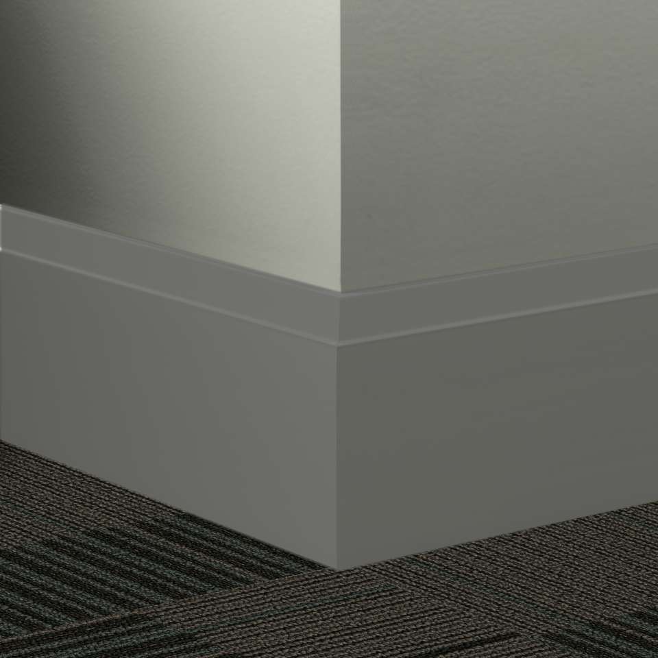 Tarkett - Système de finition murale Millwork - MW 20 R Equinox 4 1⁄2” #20 Charcoal - Wallbase 8' (paquet de 5)