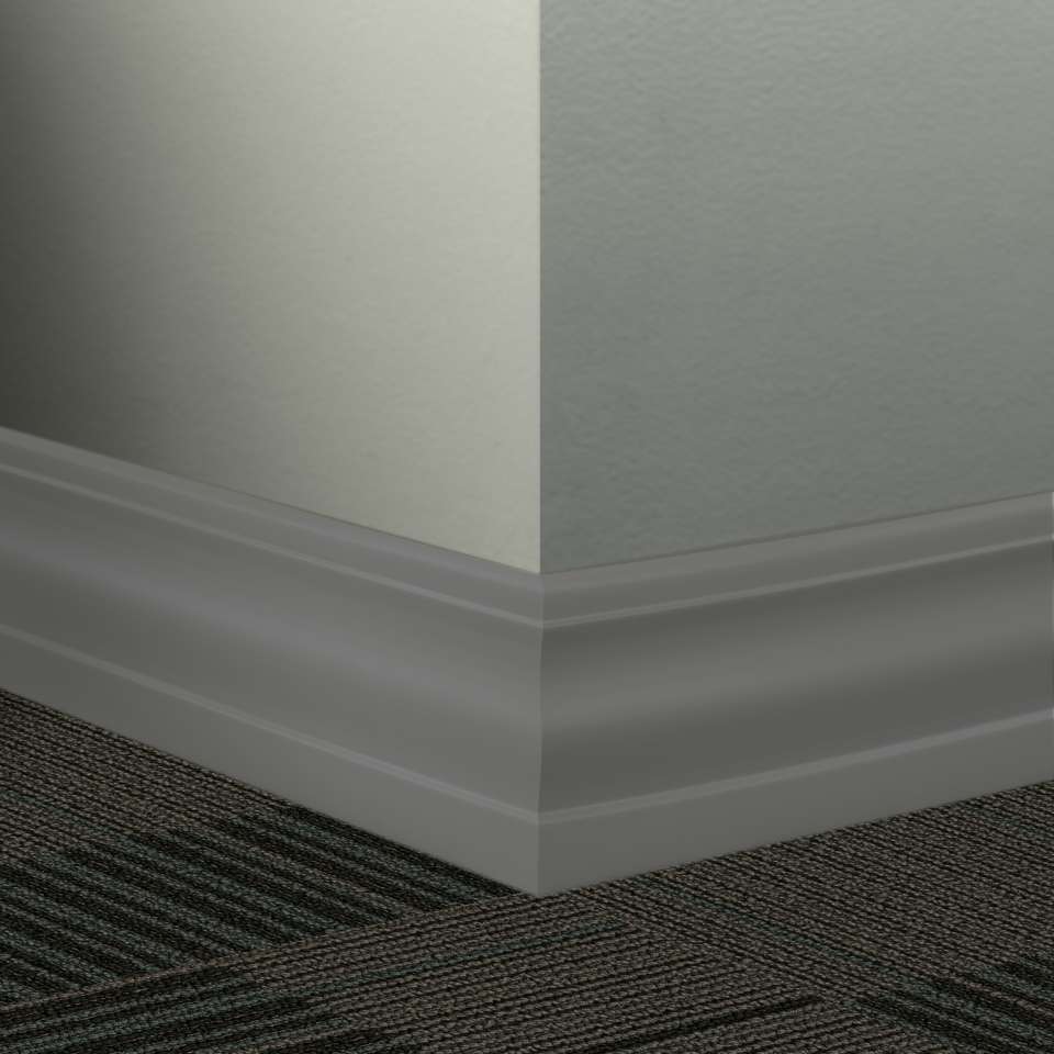 Tarkett - Système de finition murale Millwork - MW 20 T Delineate 4 1⁄4” #20 Charcoal - Wallbase 8' (paquet de 6)