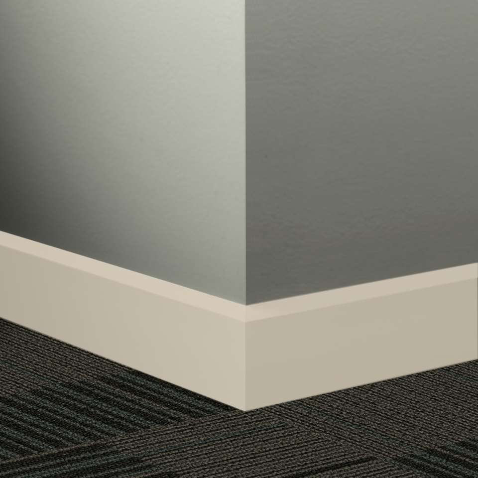Tarkett - Système de finition murale Millwork - MW 22 N Oblique 3" #22 Pearl - Wallbase 8' (paquet de 7)