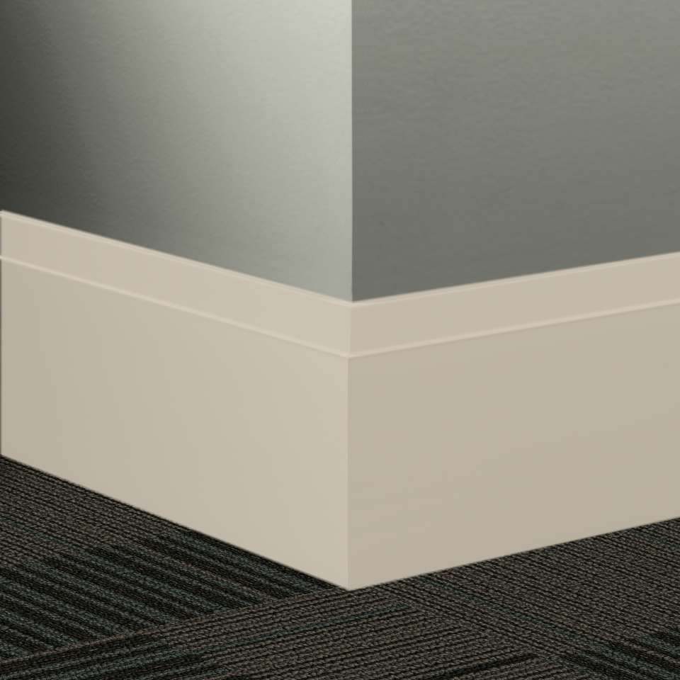 Tarkett - Système de finition murale Millwork - MW 22 R Equinox 4 1⁄2” #22 Pearl - Wallbase 8' (paquet de 5)