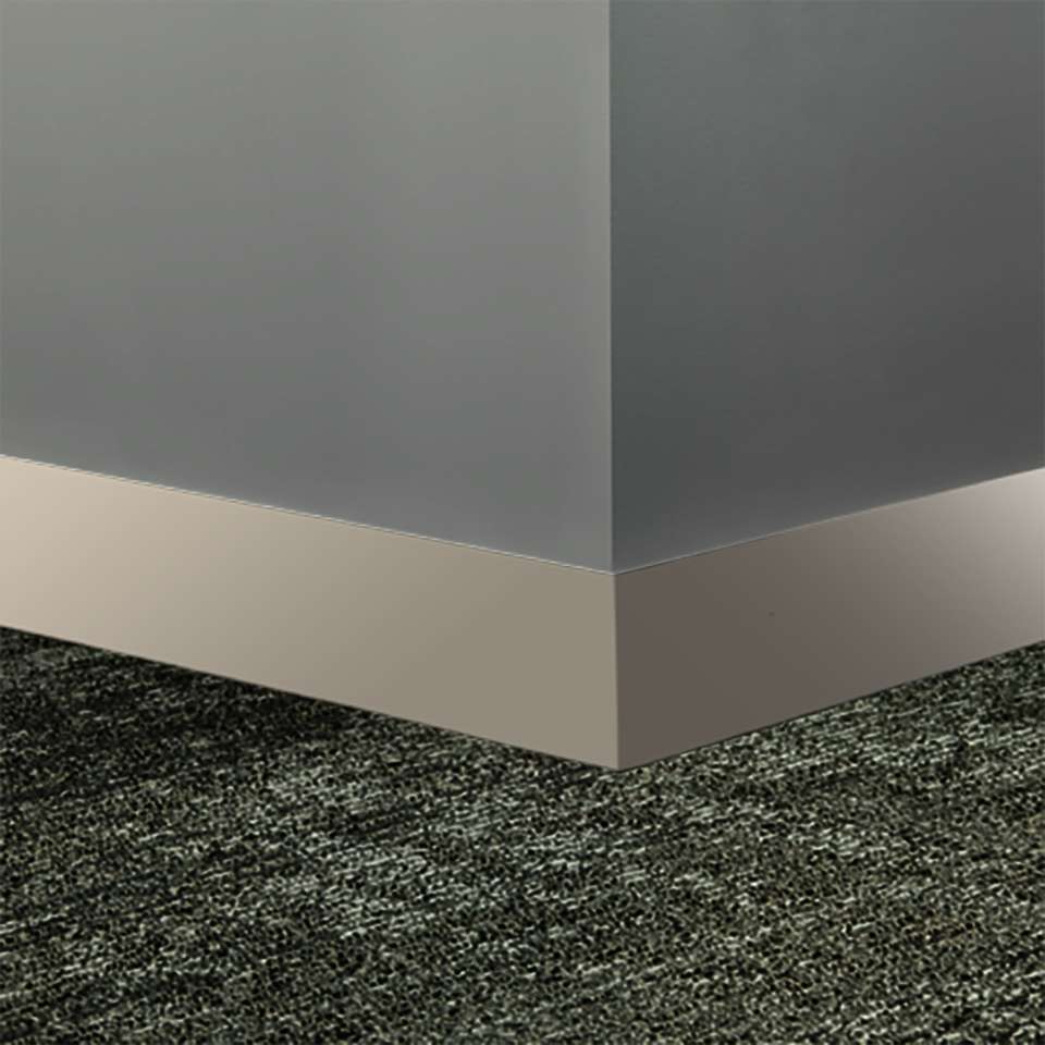 Tarkett - Système de finition murale Millwork - MW 22 S4 Monument 4" #22 Pearl - Wallbase 8' (paquet de 8)