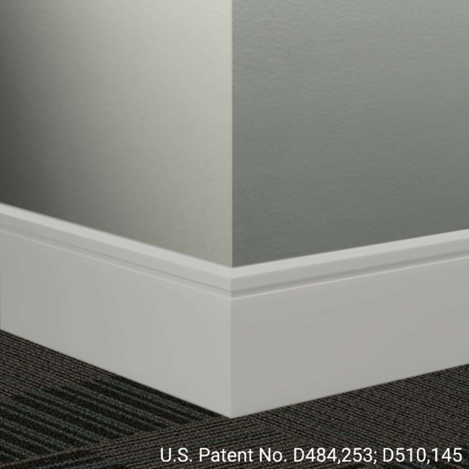 Tarkett - Système de finition murale Millwork - MW 23 F6 Reveal 6" #23 Vapor Grey - Wallbase 8' (paquet de 8)