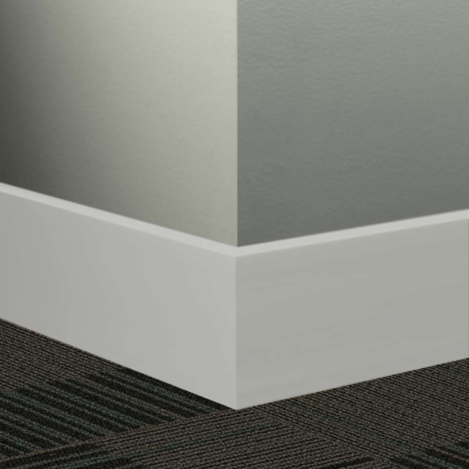 Tarkett - Système de finition murale Millwork - MW 23 H6 Mandalay 6" #23 Vapor Grey - Wallbase 8' (paquet de 4)