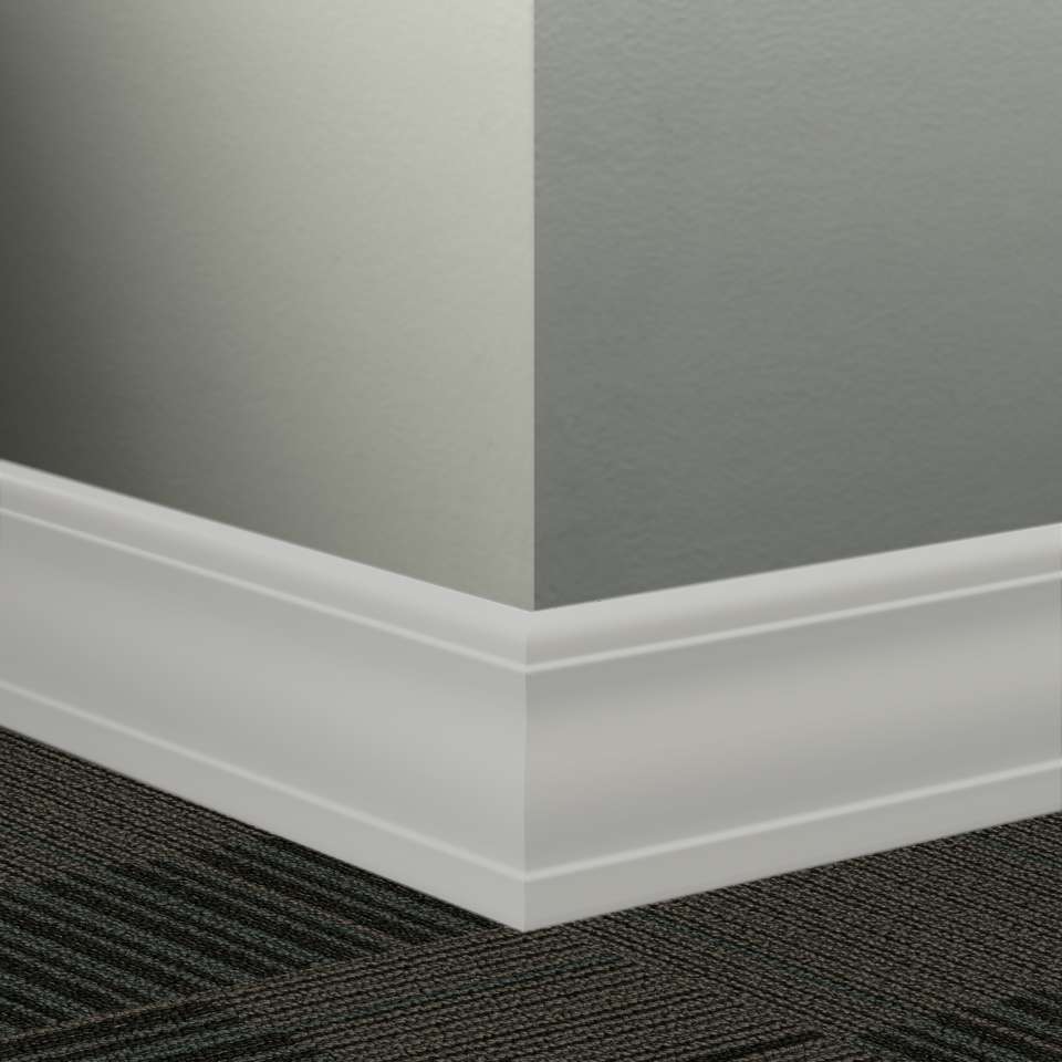 Tarkett - Système de finition murale Millwork - MW 23 J Silhouette 4" #23 Vapor Grey - Wallbase 8' (paquet de 6)