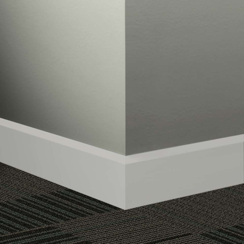 Tarkett - Système de finition murale Millwork - MW 23 N Oblique 3" #23 Vapor Grey - Wallbase 8' (paquet de 7)