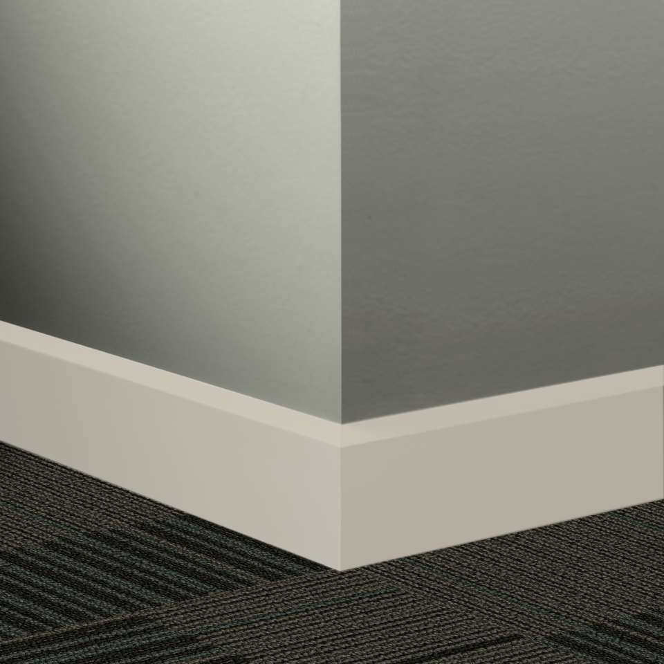 Tarkett - Système de finition murale Millwork - MW 24 N Oblique 3" #24 Grey Haze - Wallbase 8' (paquet de 7)