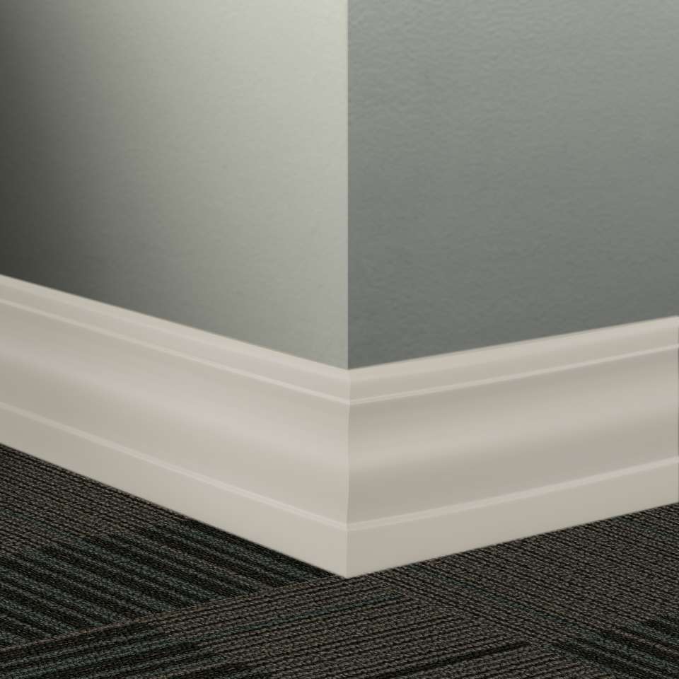 Tarkett - Système de finition murale Millwork - MW 24 T Delineate 4 1⁄4” #24 Grey Haze - Wallbase 8' (paquet de 6)