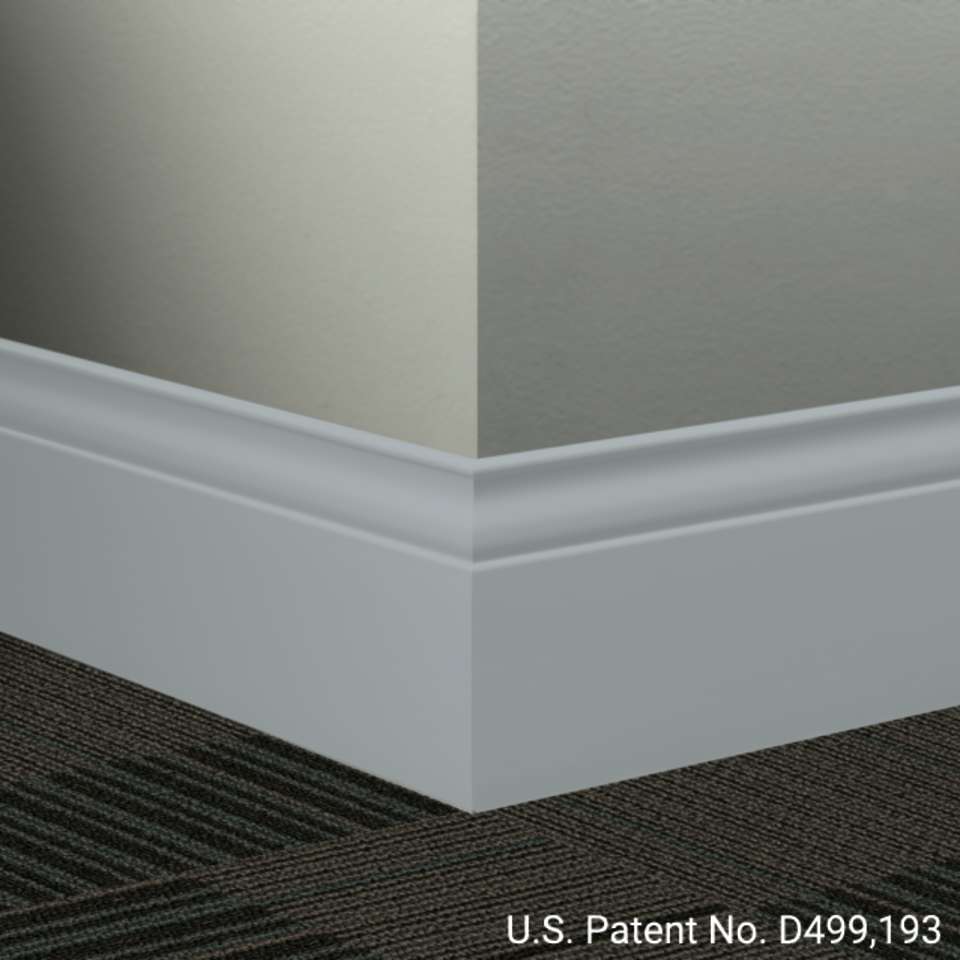 Tarkett - Système de finition murale Millwork - MW 262 G Inflection 5 1⁄4” #262 Drizzle - Wallbase 8' (paquet de 6)