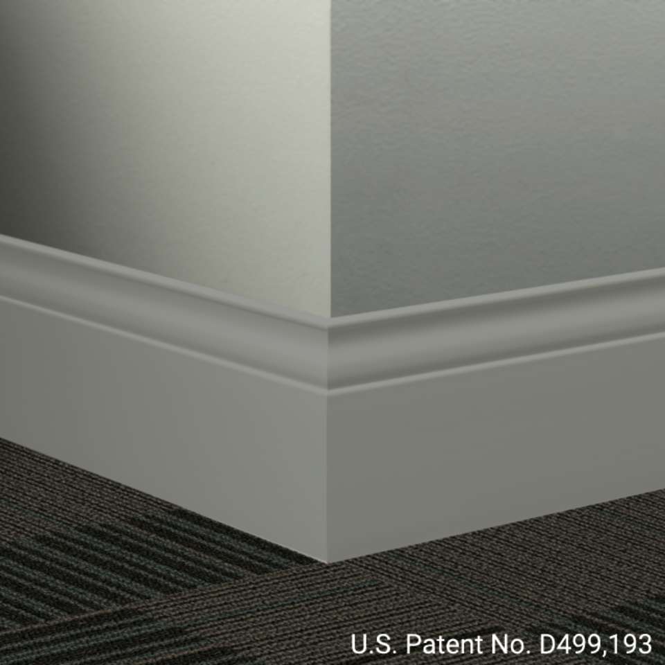 Tarkett - Système de finition murale Millwork - MW 282 G Inflection 5 1⁄4” #282 Vaporize - Wallbase 8' (paquet de 6)