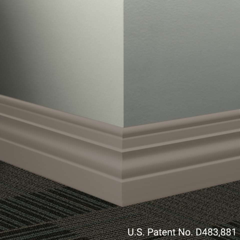 Tarkett - Système de finition murale Millwork - MW 283 A Diplomat 4 1⁄2” - MW XX A #283 Toast - Wallbase 8' (paquet de 6)