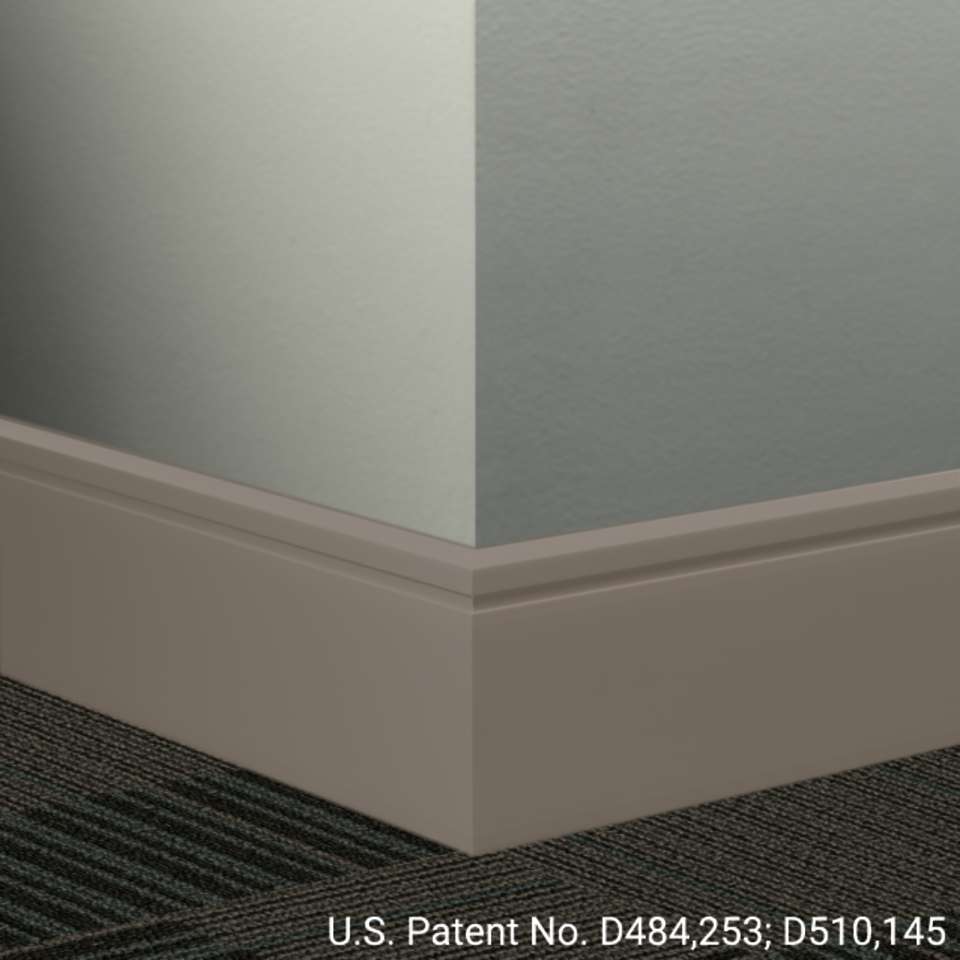 Tarkett - Système de finition murale Millwork - MW 283 F Reveal 4 1⁄4” #283 Toast - Wallbase 8' (paquet de 8)