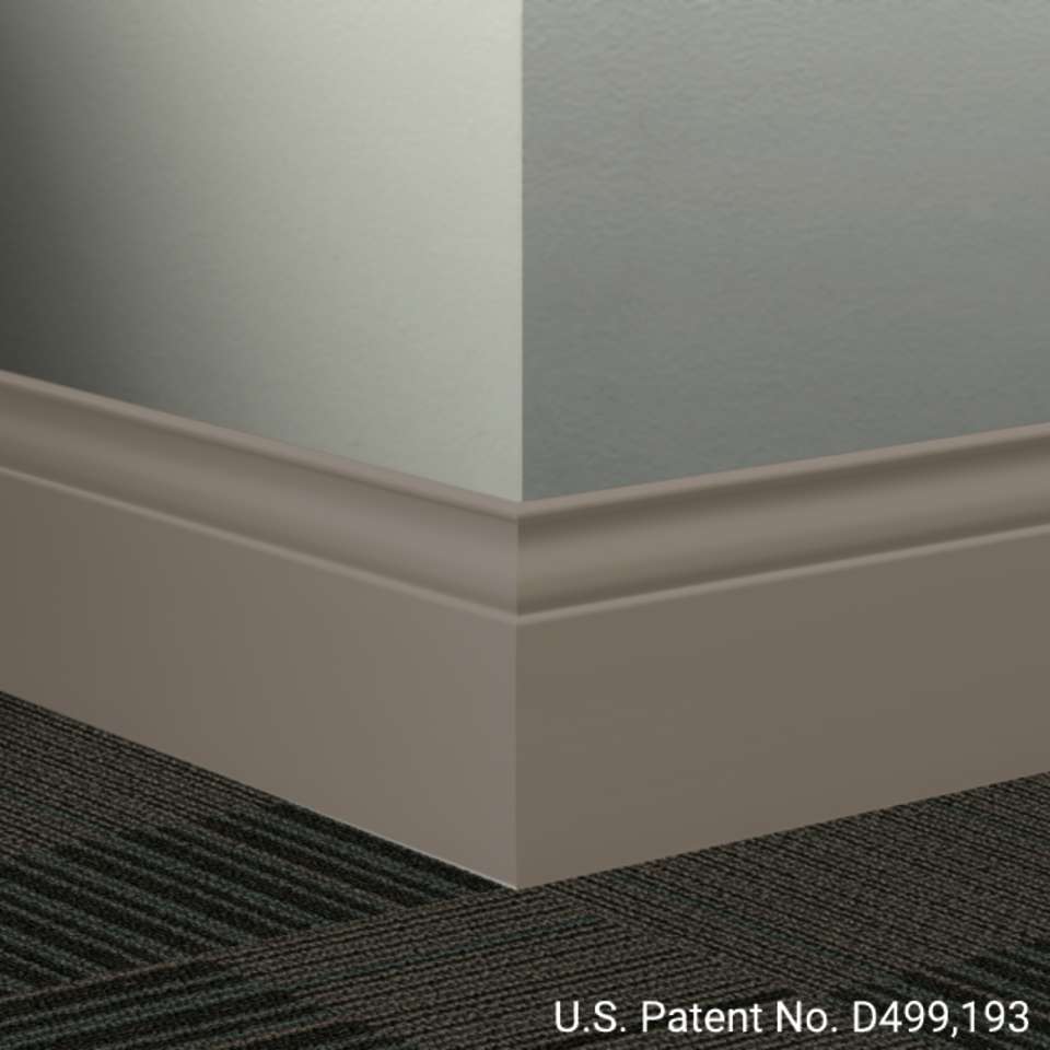Tarkett - Système de finition murale Millwork - MW 283 G Inflection 5 1⁄4” #283 Toast - Wallbase 8' (paquet de 6)