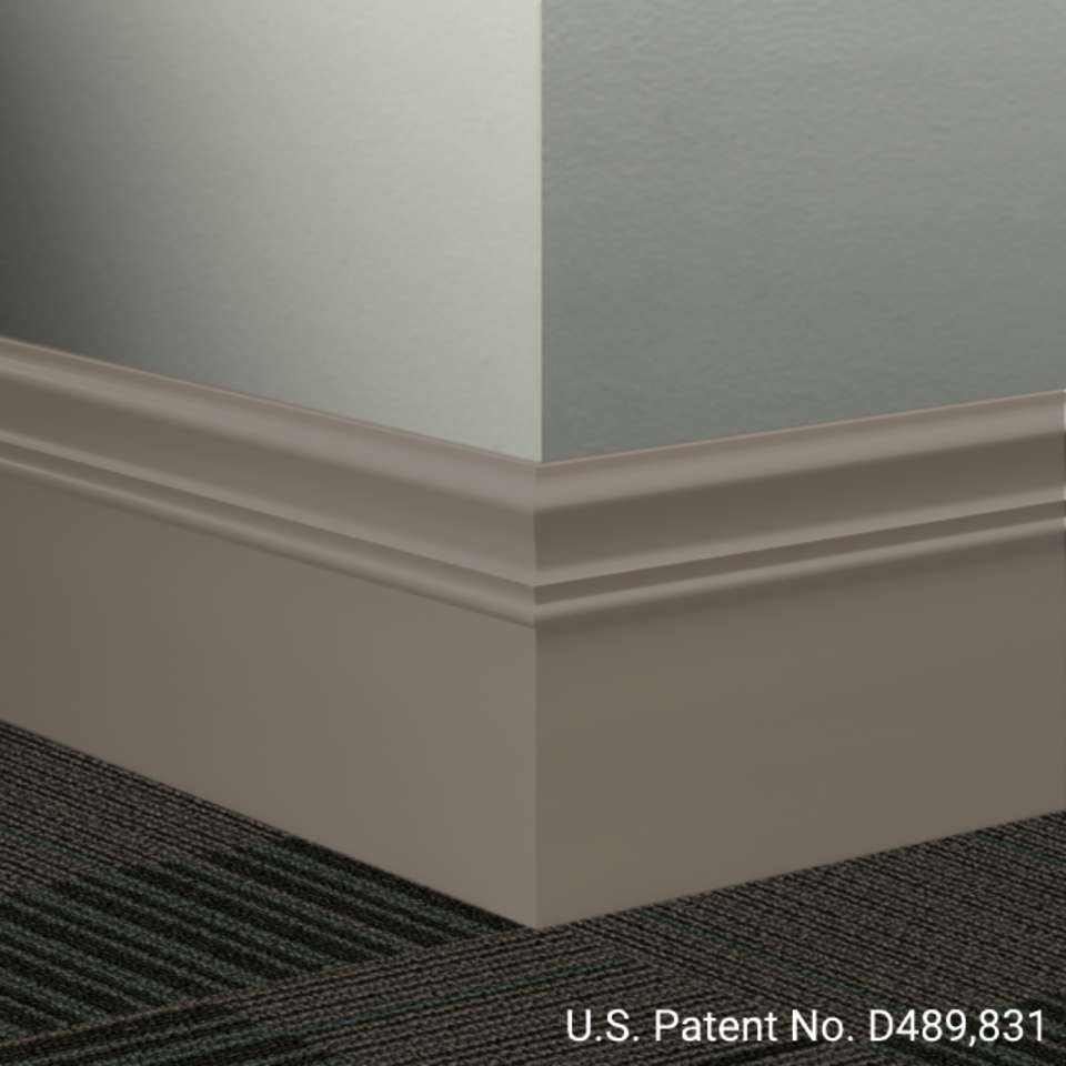 Tarkett - Système de finition murale Millwork - MW 283 M Monarch 6" #283 Toast - Wallbase 8' (paquet de 6)
