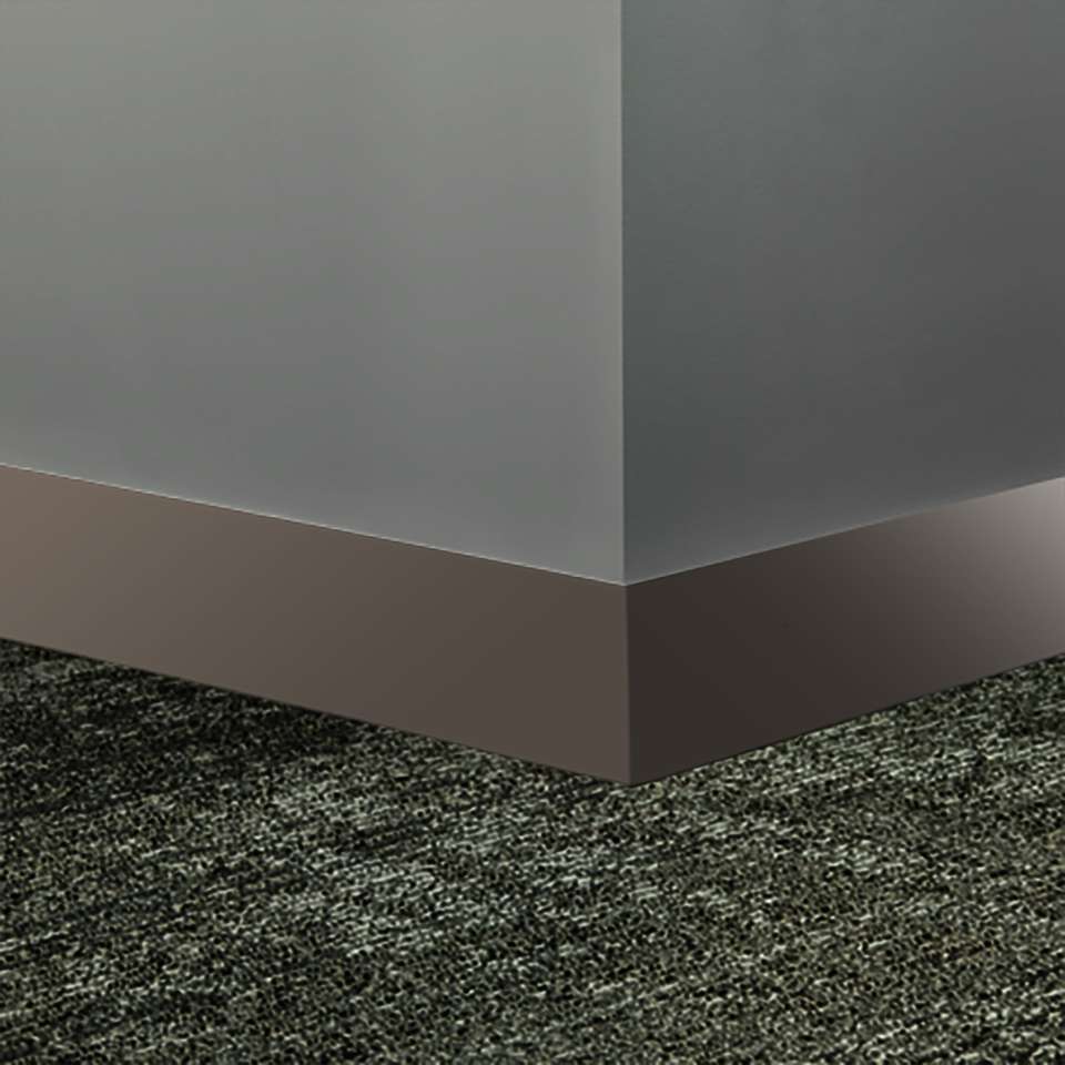 Tarkett - Système de finition murale Millwork - MW 283 S4 Monument 4" #283 Toast - Wallbase 8' (paquet de 8)