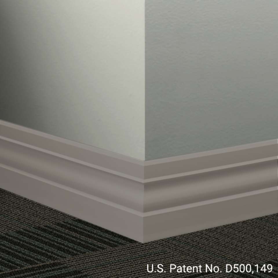 Tarkett - Système de finition murale Millwork - MW 29 K Ambassador 4" #29 Moon Rock - Wallbase 8' (paquet de 6)