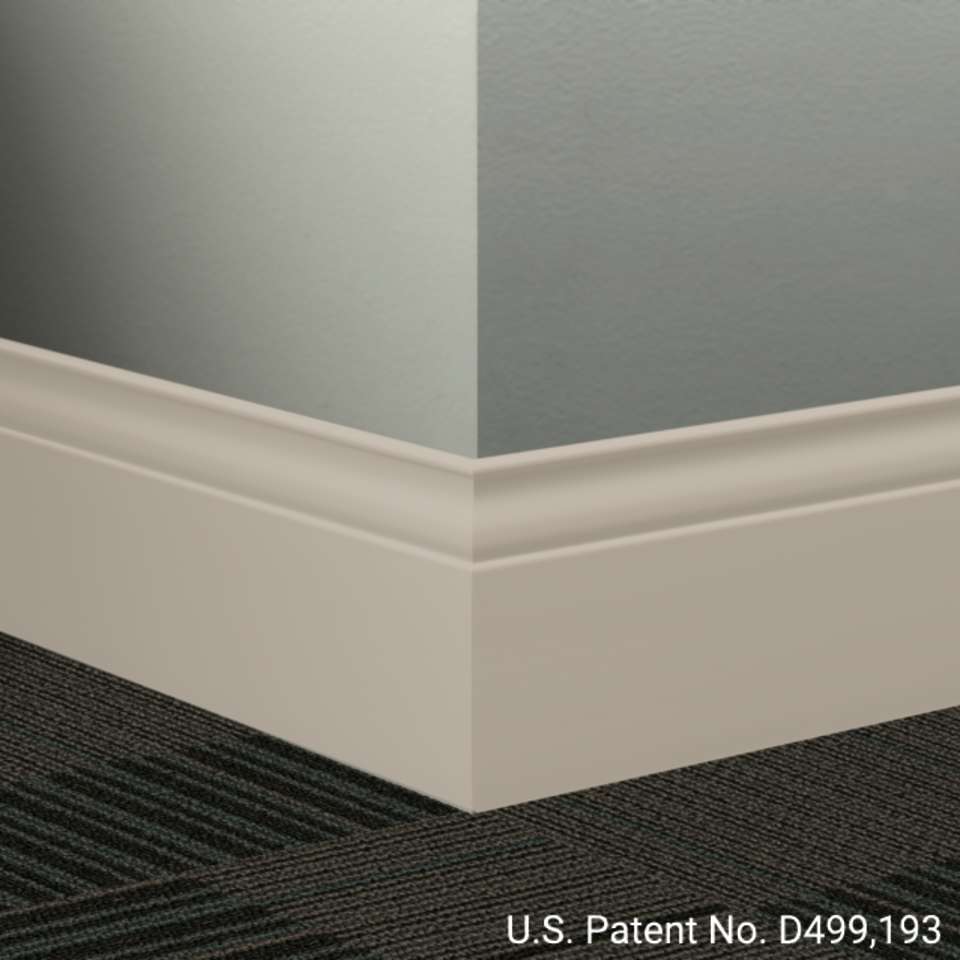 Tarkett - Système de finition murale Millwork - MW 31 G Inflection 5 1⁄4” #31 Zephyr - Wallbase 8' (paquet de 6)