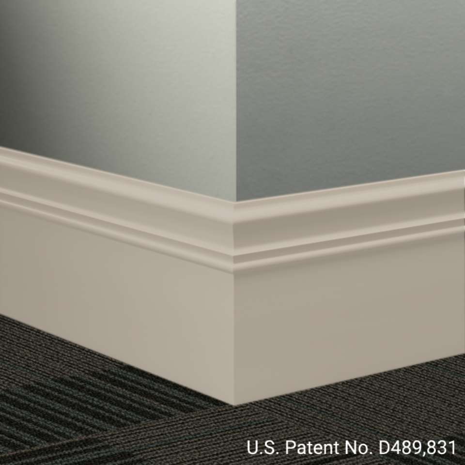 Tarkett - Système de finition murale Millwork - MW 31 M Monarch 6" #31 Zephyr - Wallbase 8' (paquet de 6)