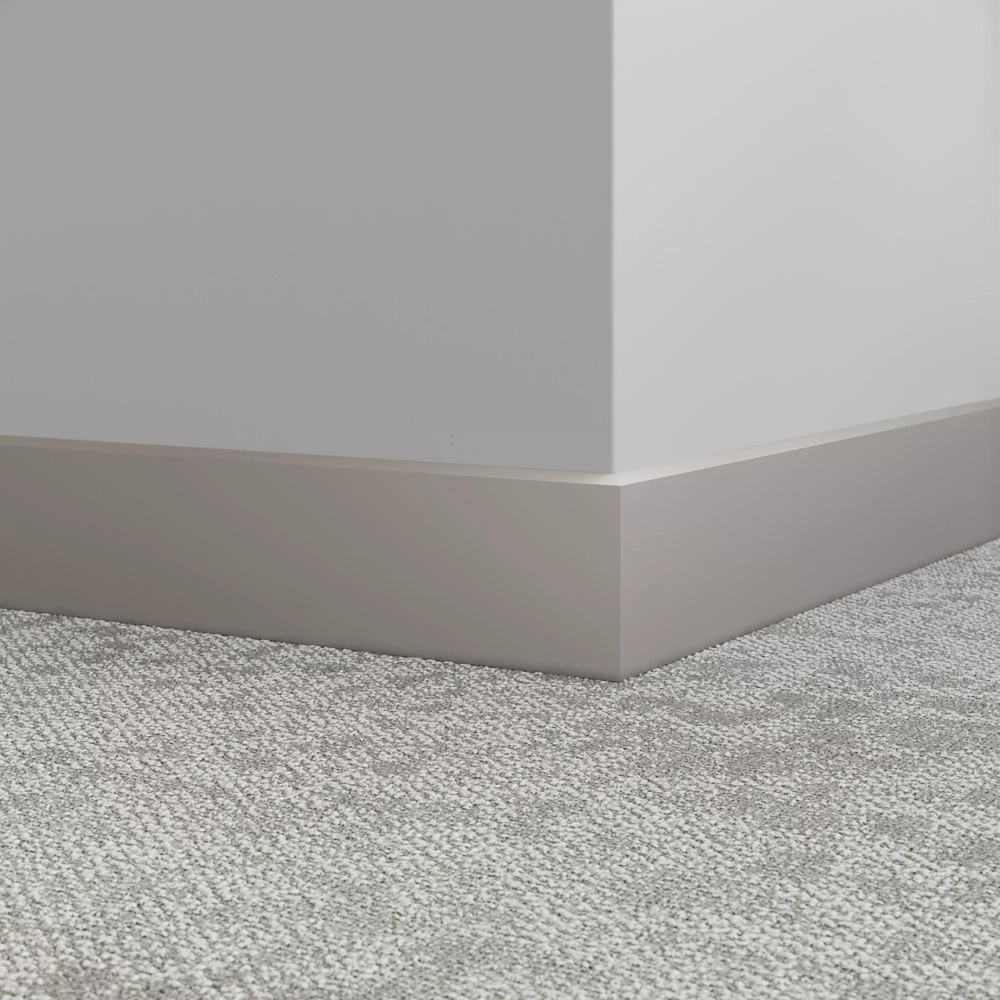 Tarkett - Système de finition murale Millwork - MW 32 FS Exhibit 4-1/4" 32 Pebble - Plinthe 8' (paquet de 8) ||MW32FS - Ceramed
