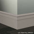 Tarkett - Système de finition murale Millwork - MW 32 M Monarch 6" #32 Pebble - Wallbase 8' (paquet de 6)
