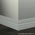 Tarkett - Système de finition murale Millwork - MW 38 K Ambassador 4" #38 Pewter - Wallbase 8' (paquet de 6)