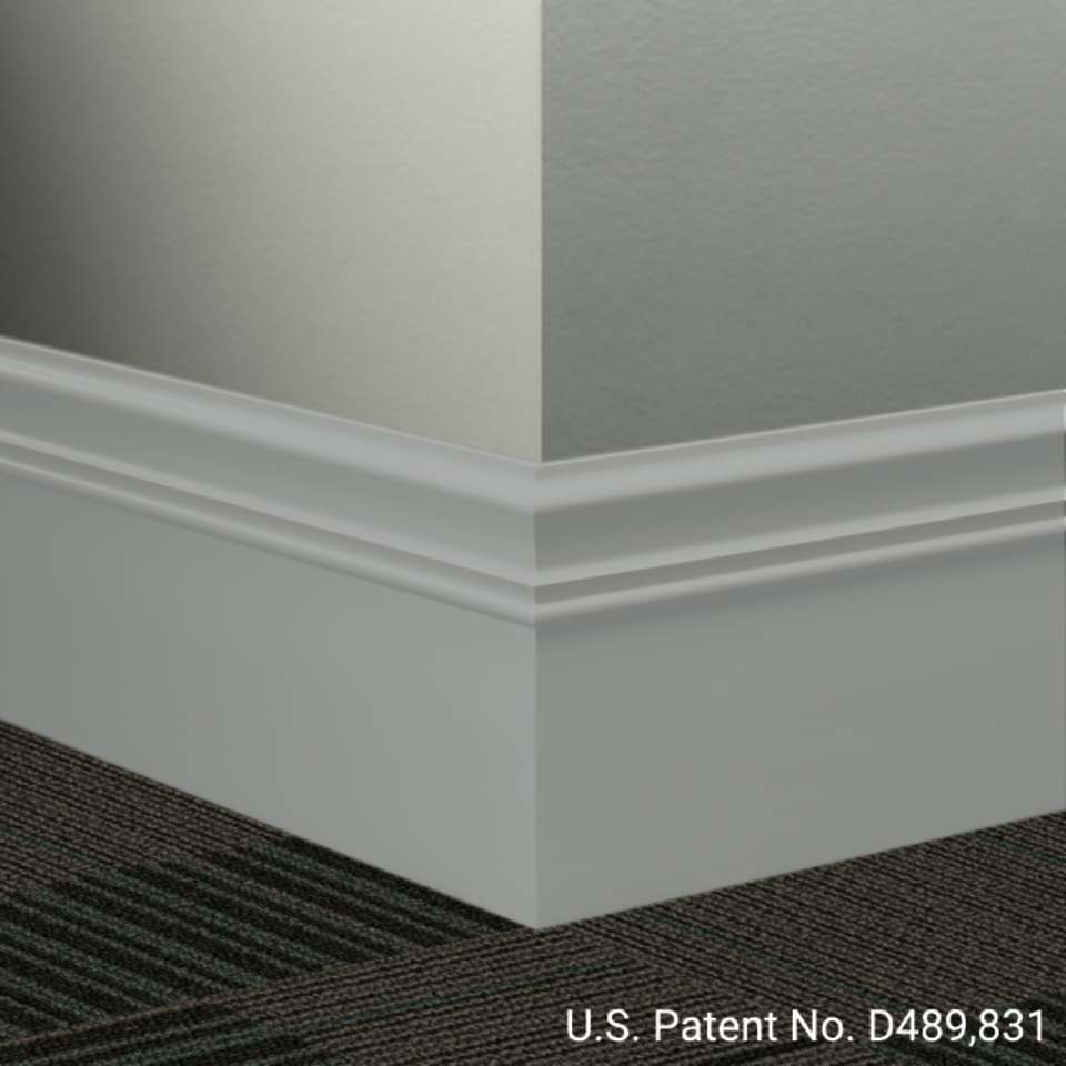 Tarkett - Système de finition murale Millwork - MW 38 M Monarch 6" #38 Pewter - Wallbase 8' (paquet de 6)