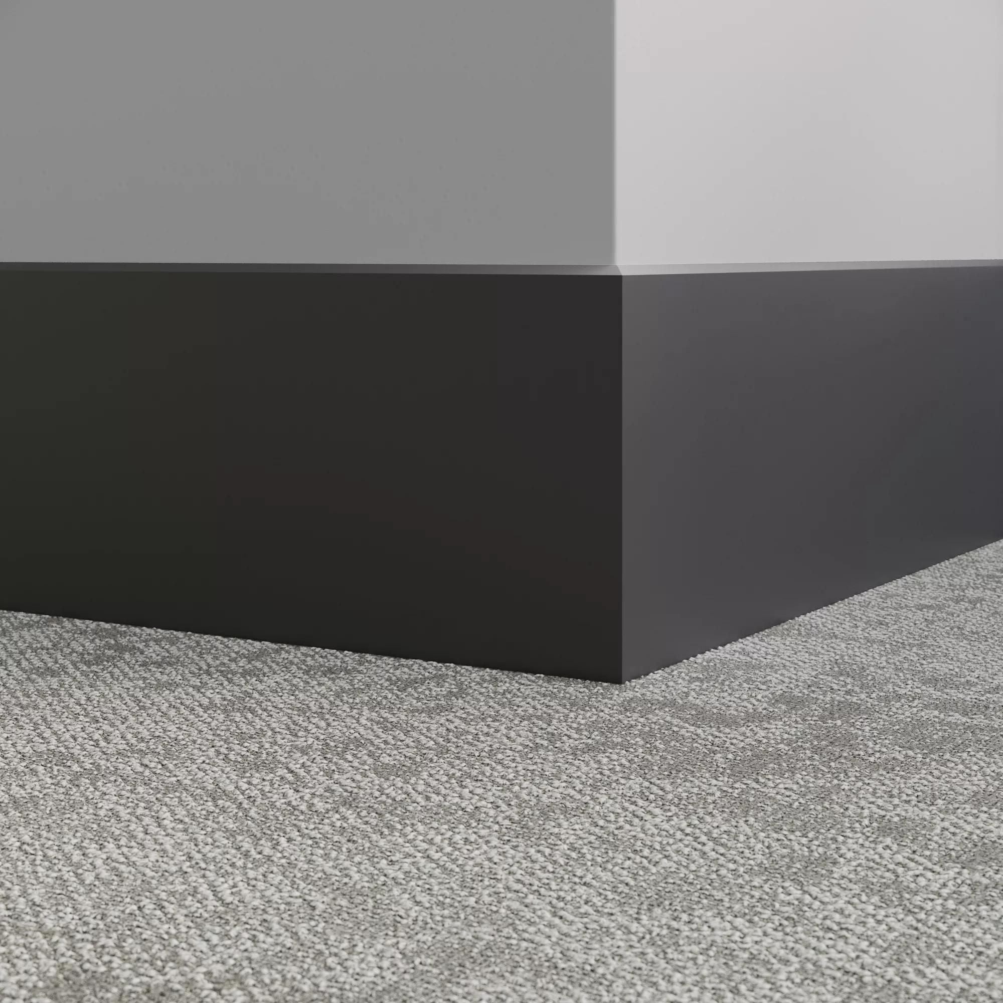 Tarkett - Système de finition murale Millwork - MW 40 FS8 Exhibit 8" 40 Noir - Plinthe 8' (paquet de 4) ||MW40FS8 - Ceramed