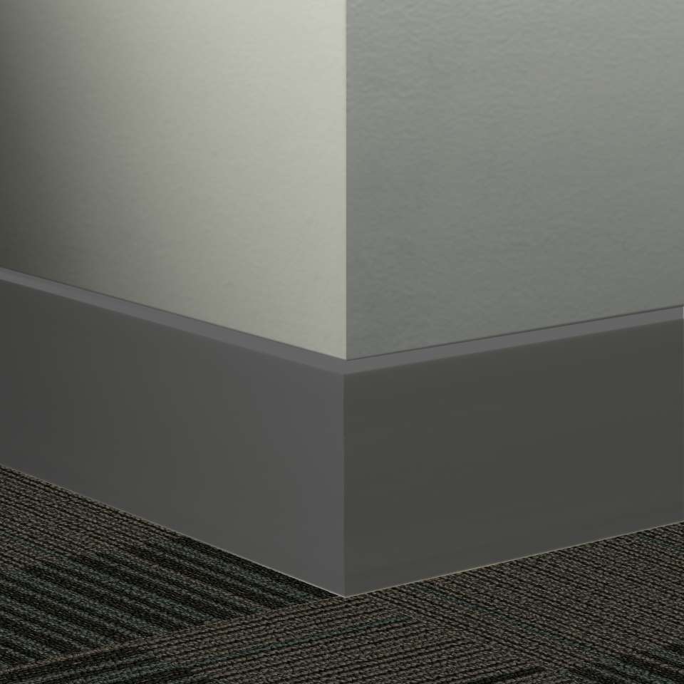 Tarkett - Système de finition murale Millwork - MW 40 H6 Mandalay 6" #40 Black - Wallbase 8' (paquet de 4)